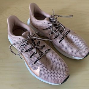 Pink Nike Quest Running Shoes